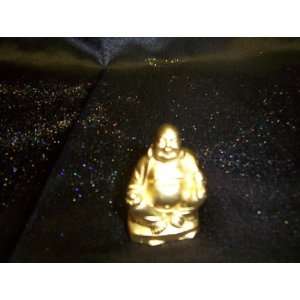  Golden Pocket Buddha   Resting with Bag of Wishes 