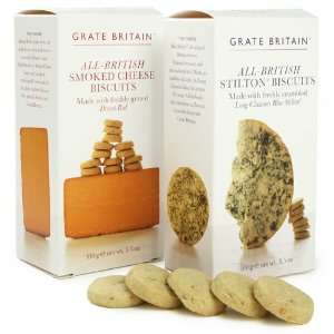 Grate Britain Cheese Biscuits   Cheddar (3.53 ounce)  