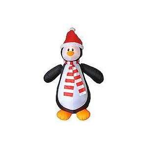   Holiday Basix Animated Inflatable Waving Penguin 6