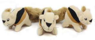   Replacement Squirrels Plush Dog Toy for Hide a Squirrel LARGE  