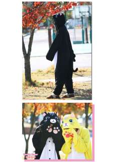 POP STAR SHINee SAZAC Kigurumi Animal Costume Character Pajama Black 