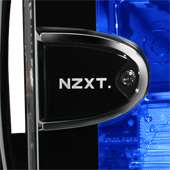 NZXT LEXA BlackLine Black with Blue Led Steel/Plastic ATX Mid Tower Computer Case   Retail