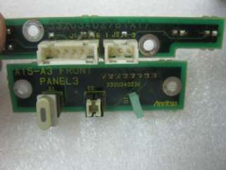 Anritsu MS8604A A15 A1/A3 FRONT PANEL 332U34027a PART  