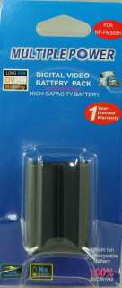 Multi Power Digital Battery Pack NP FM500H For Sony DSLR A350 DSLR 