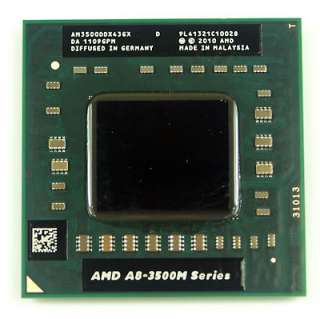 AMD A8 Series A8 3500M AM3500DDX43GX Socket FS1  