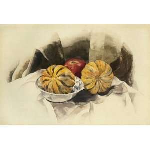   Charles Demuth   24 x 16 inches   Squashes Number 2