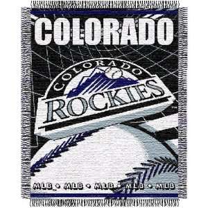  Colorado Rockies Triple Woven Team Blankets