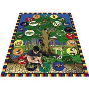 Tree of Life, Large Carpet (7 ft 8 in x 10 ft 9 in)  