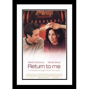  Return to Me 20x26 Framed and Double Matted Movie Poster 