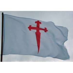  Flag of the Cross of St James of Compostela Patio, Lawn 