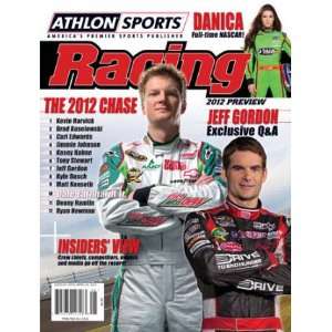  Danica Patrick unsigned 2012 Athlon Sports NASCAR Racing 