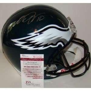  Mint Desean Jackson SIGNED F/S Eagles Helmet JSA Sports 