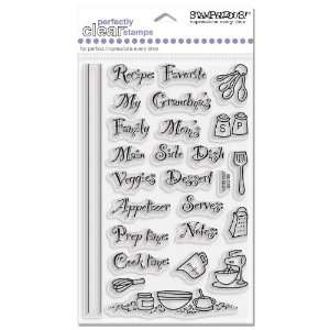  Stampendous SSC106 Recipe Favorites Arts, Crafts & Sewing