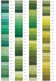 DMC Variegated EMBROIDERY FLOSS PACK 36 SKEINS  