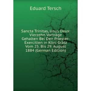  Sancta Trinitas, Unus Deus Vierzehn VortrÃ¤ge Gehalten 
