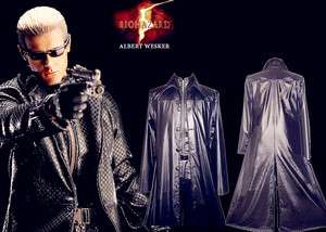 Resident Evil 5 Albert Wesker cosplay halloween costume  