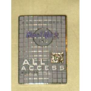  2002 Hard Rock Cafe  ALL ACCESS  Metal Pin Everything 