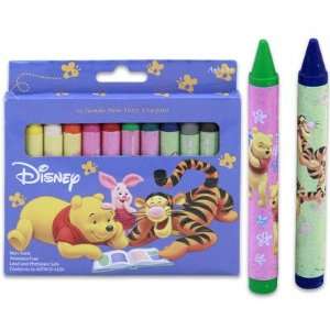  12ct Disney Winnie The Pooh Non Toxic Jumbo Crayons Toys 