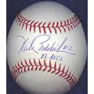 Mike Boddicker Autographed Baseball