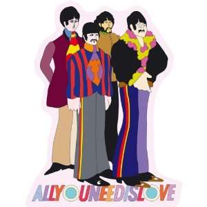  Beatles All You Need is Love die cut steel sign