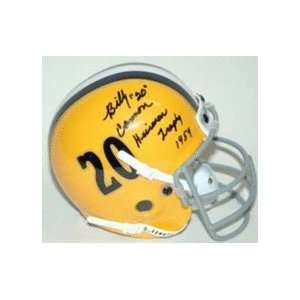 Billy Cannon Autographed Louisiana State (LSU) Tigers Schutt Throwback 