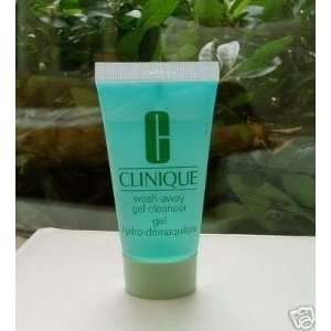    Clinique Wash Away Gel Cleanser .75 oz   Deluxe Sample Size Beauty