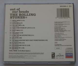 CD The Rolling Stones Out Of Our Heads LONDON MFSL West Germany 1988 