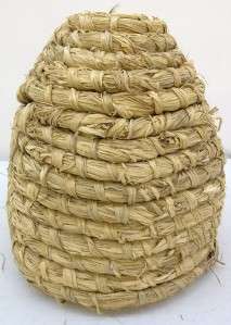 Abode Straw Beehive Basket 8  