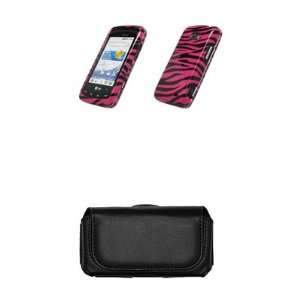  LG Ally VS740 Hot Pink with Black Zebra Stripes Design 