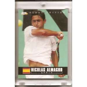  2005 Ace Authentic Nicolas Almagro Spain #84 Tennis Card 