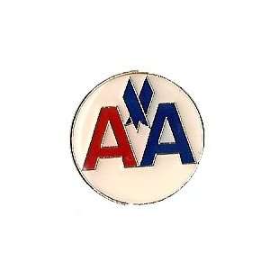 American Airlines Round Pin
