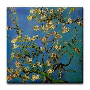  Van Gogh Ceramic Art Tile Blossoming Almond Tree Fine art 