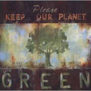    Green Planet   Poster by Wani Pasion (27.5 x 27.5)