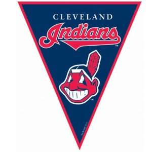 Lets Party By Amscan Cleveland Indians Baseball Pennant 