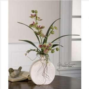  Uttermost, Aloha Spirit Orchid Vase, Botanicals