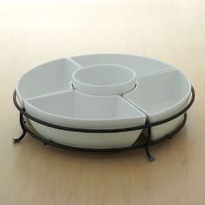  Food Network 6 pc. Bowl and Server Set
