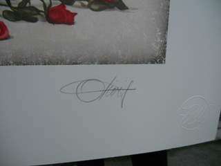 Olivia De Berardinis Uptown Girl Signed Litho 23.5 x 34.5  