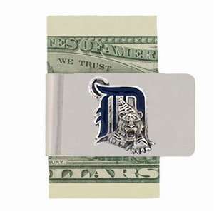  Detroit Tigers Enameled Metal Money Clip/Card Holder   MLB 