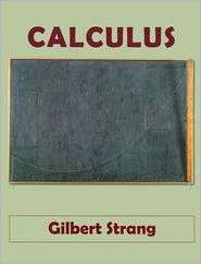 Calculus, (0980232740), Gilbert Strang, Textbooks   