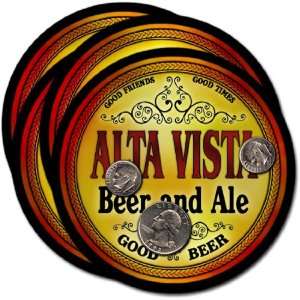  Alta Vista, IA Beer & Ale Coasters   4pk 