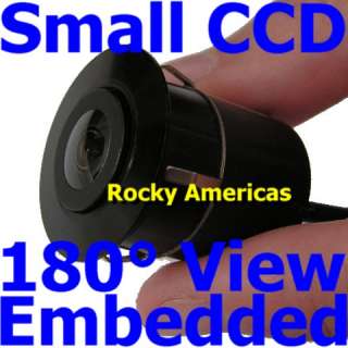 CCD SMALL EMBEDDED WIDE ANGLE REAR VIEW BACKUP CAMERA  