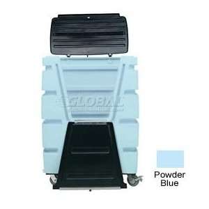 Powder Blue Hopper Front Security Poly Trux® 48 Cu. Ft.