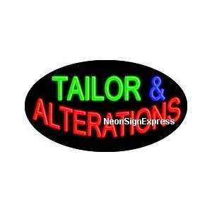  Tailor & Alterations Flashing Neon Sign 