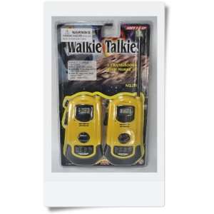  Walkie Talkies   4 Transistors with Morse Code  yellow 
