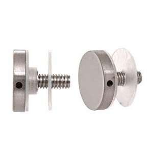   Brushed Stainless Clad Aluminum 1 1/2 Diameter Standoff Cap Assembly