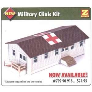    MicroTrains Z Accessory Military Base Clinic Kit Toys & Games