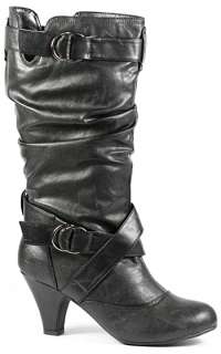 Black Round Toe Fashion Mid Calf Boots 9 us Classified Floyee s  