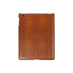   Design Leather Case Cover for iPad 2 Brown  Players & Accessories