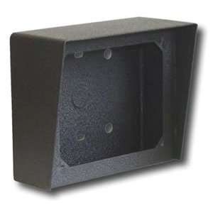 Surface Mount Box Vandal Weather Resistant Black Powder Painted Steel 