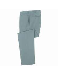 Savile Row Khaki Green Flat Front Chino Pants